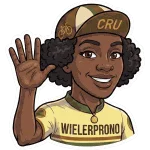 Unieke Wielerprono avatar   Avatar van een vrolijke wielrenner